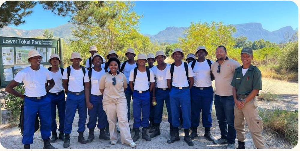 A Contour field team on site. The crews that clear the land are the crews that produce the material.